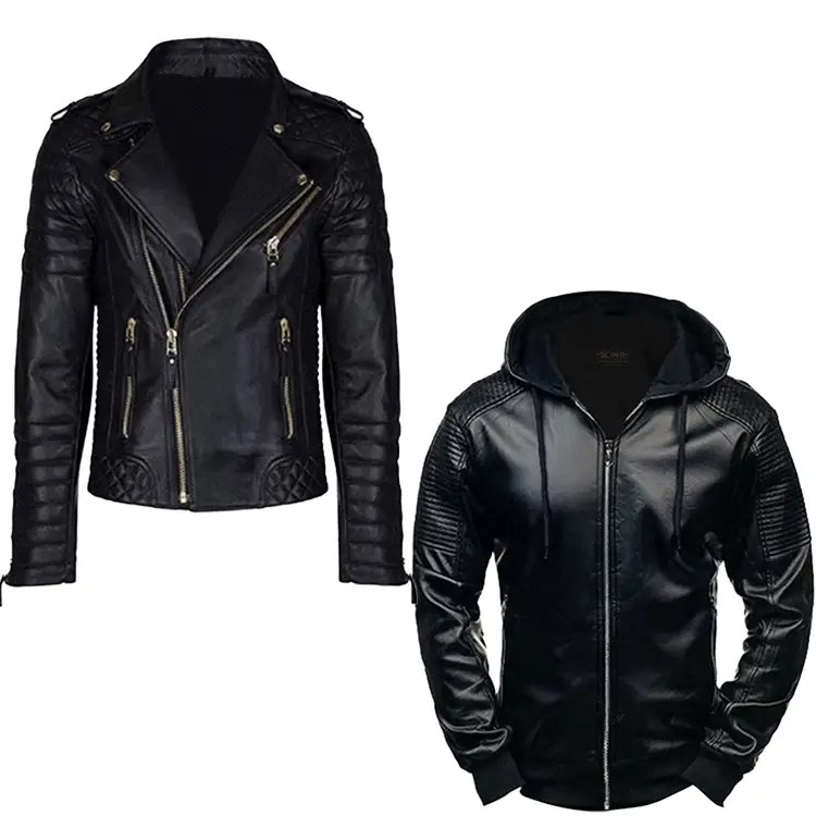 Shop Black Leather Jackets 