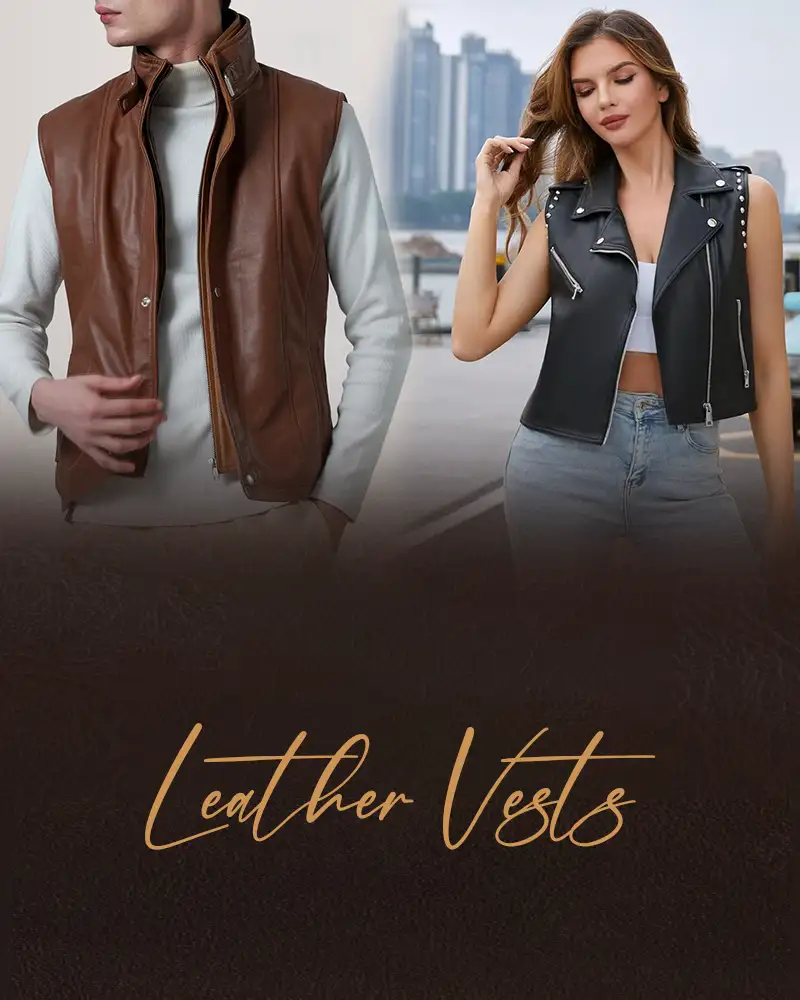 Shop Real Leather Vests | Best Leather Vest