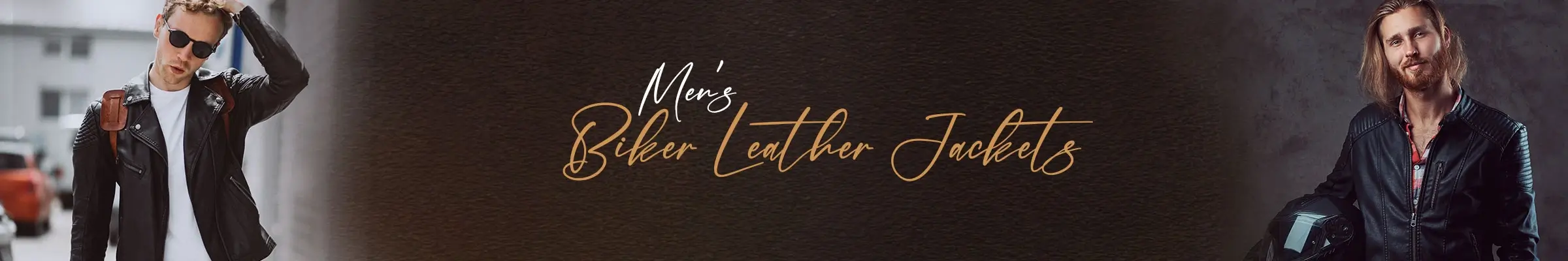 Shop Men Biker Leather Jackets | LeatherSCIN