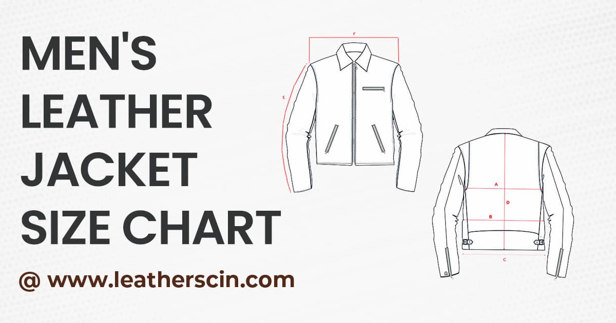Size Chart For Leather Jacket - Leatherings