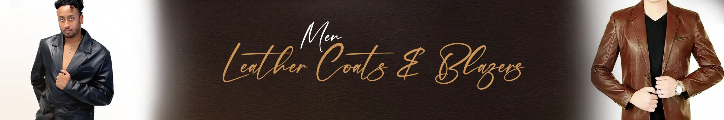 Shop Men's Leather Coats | Men's Leather Blazers