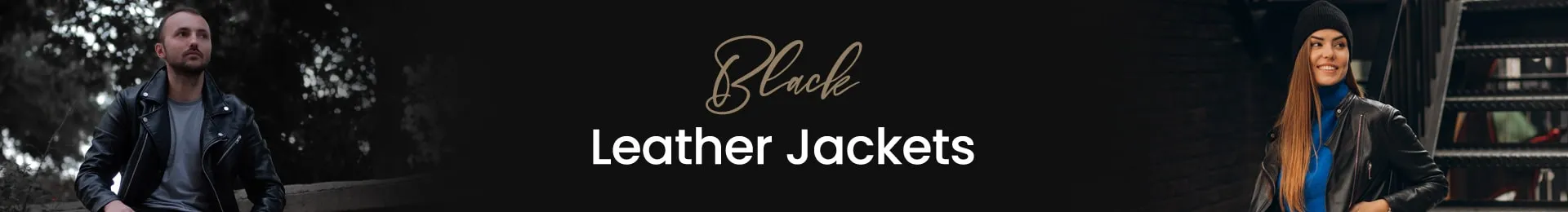 Shop Black Genuine Leather Jackets -  Black Real Leather Jackets 