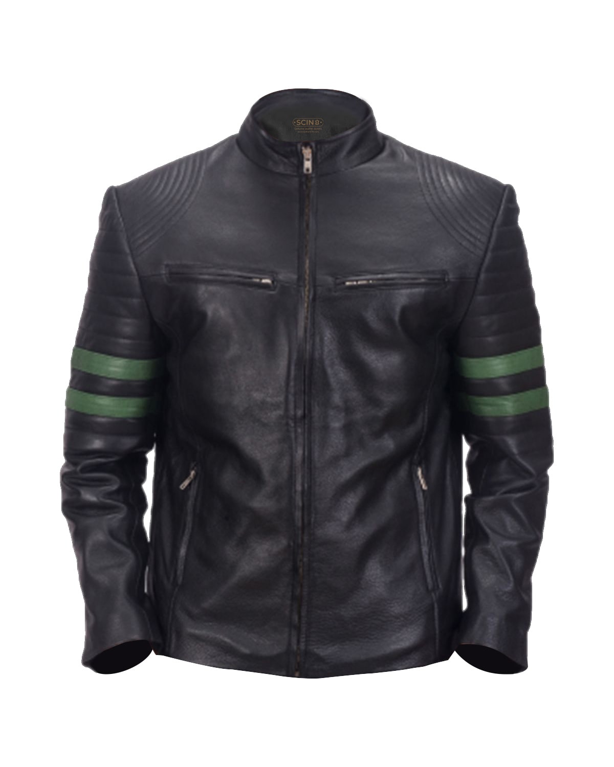 Shop Zane Biker Leather Jacket