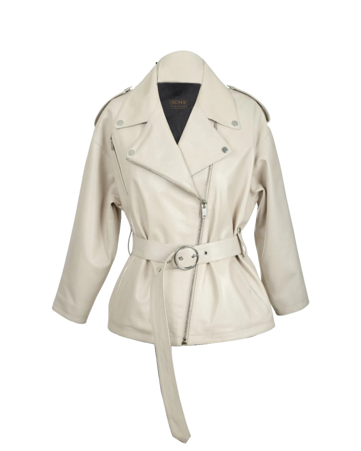 Cleo Biker Leather Jacket