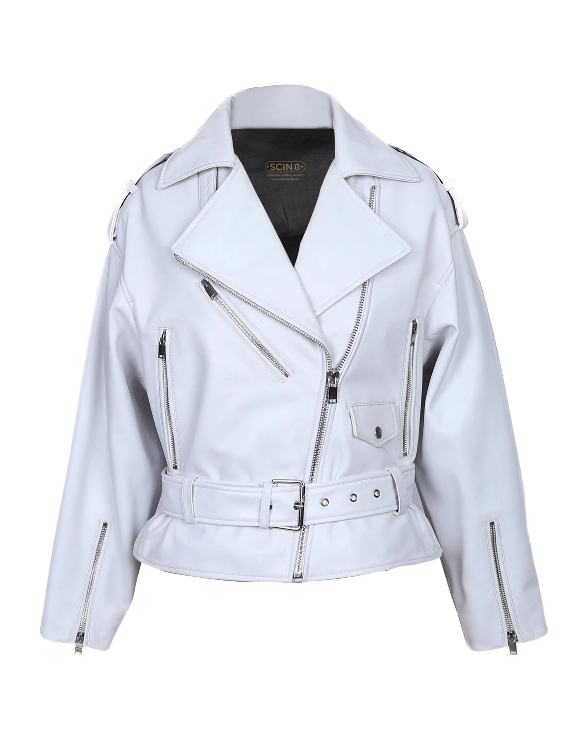 Elanor Biker Leather Jacket