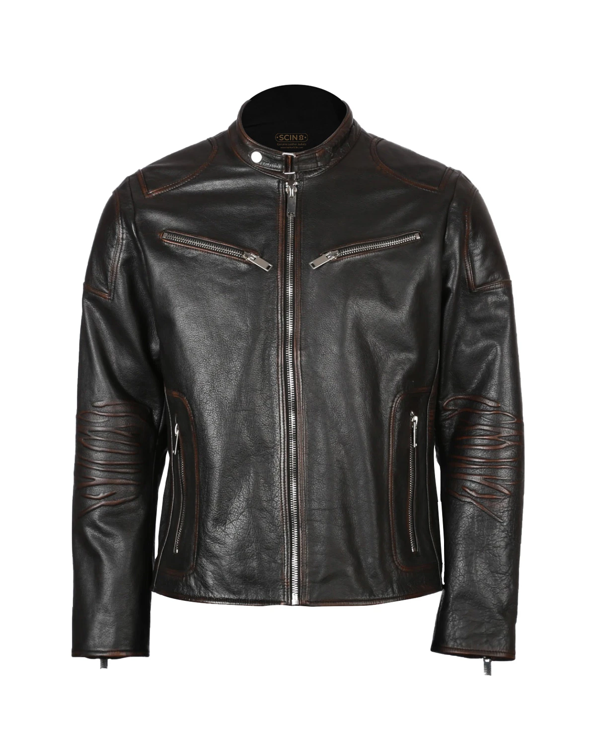 Jordan Biker Leather Jacket