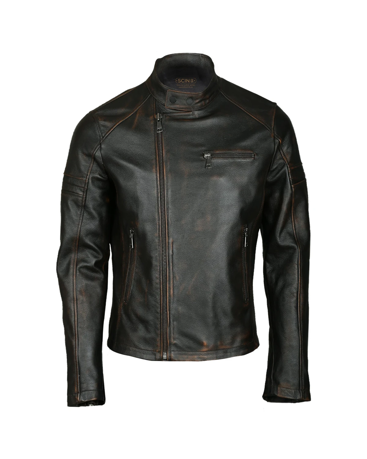 Leather Moto Jacket