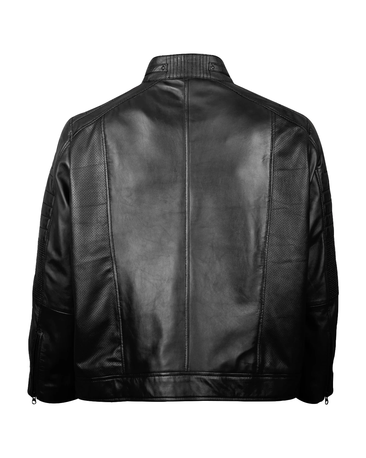Shop Shawn Classic Cafe Racer Leather Jacket