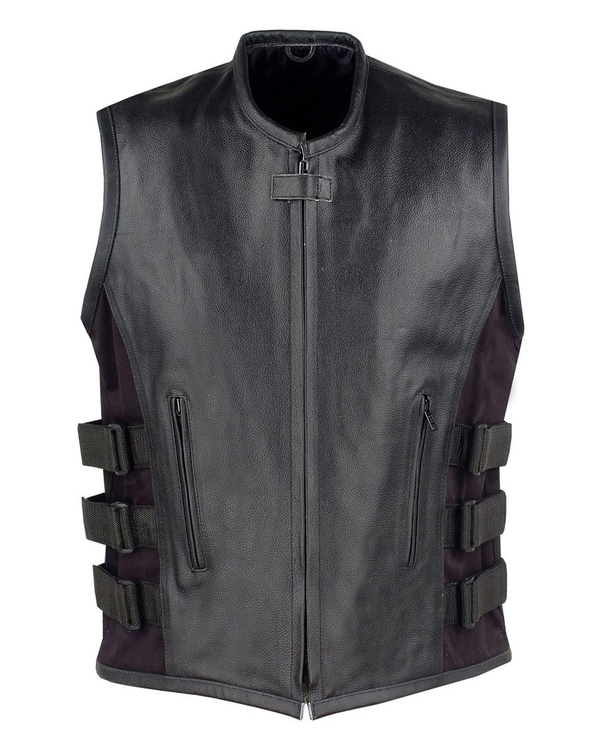 Jackson Biker Leather Vest 