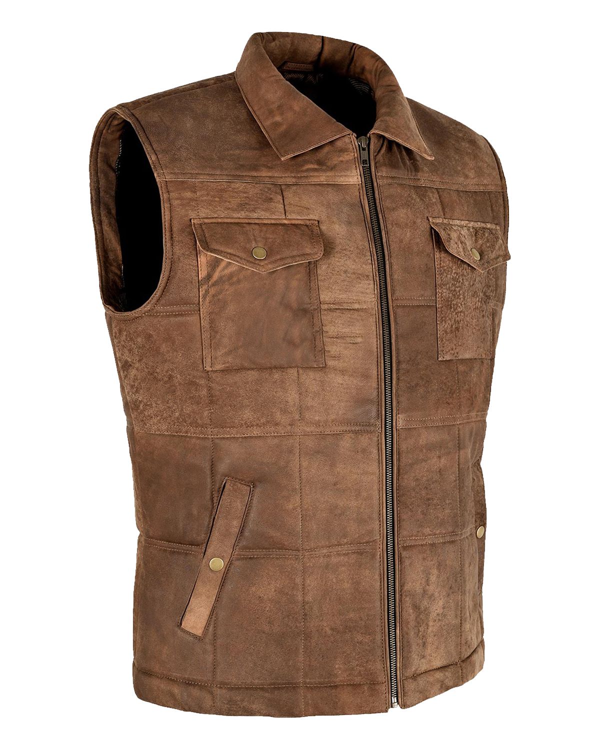 Shop Jace Vintage Leather Vest