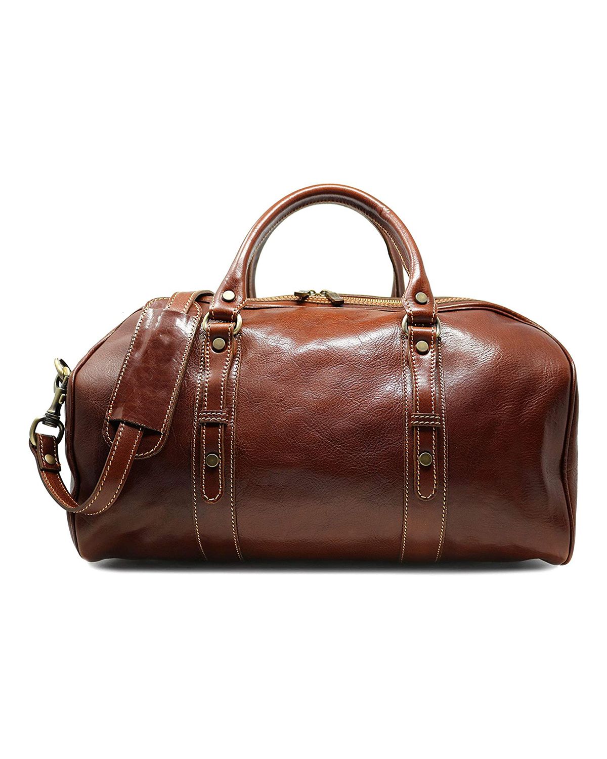 Unisex Inside Zip Pocket Duffle Gym Bag