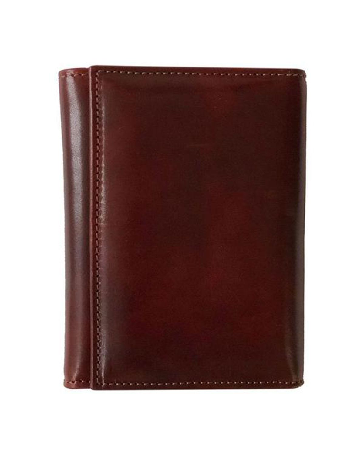 Men's Tri Fold Design Two Multi Function Pockets Real Leather Wallet