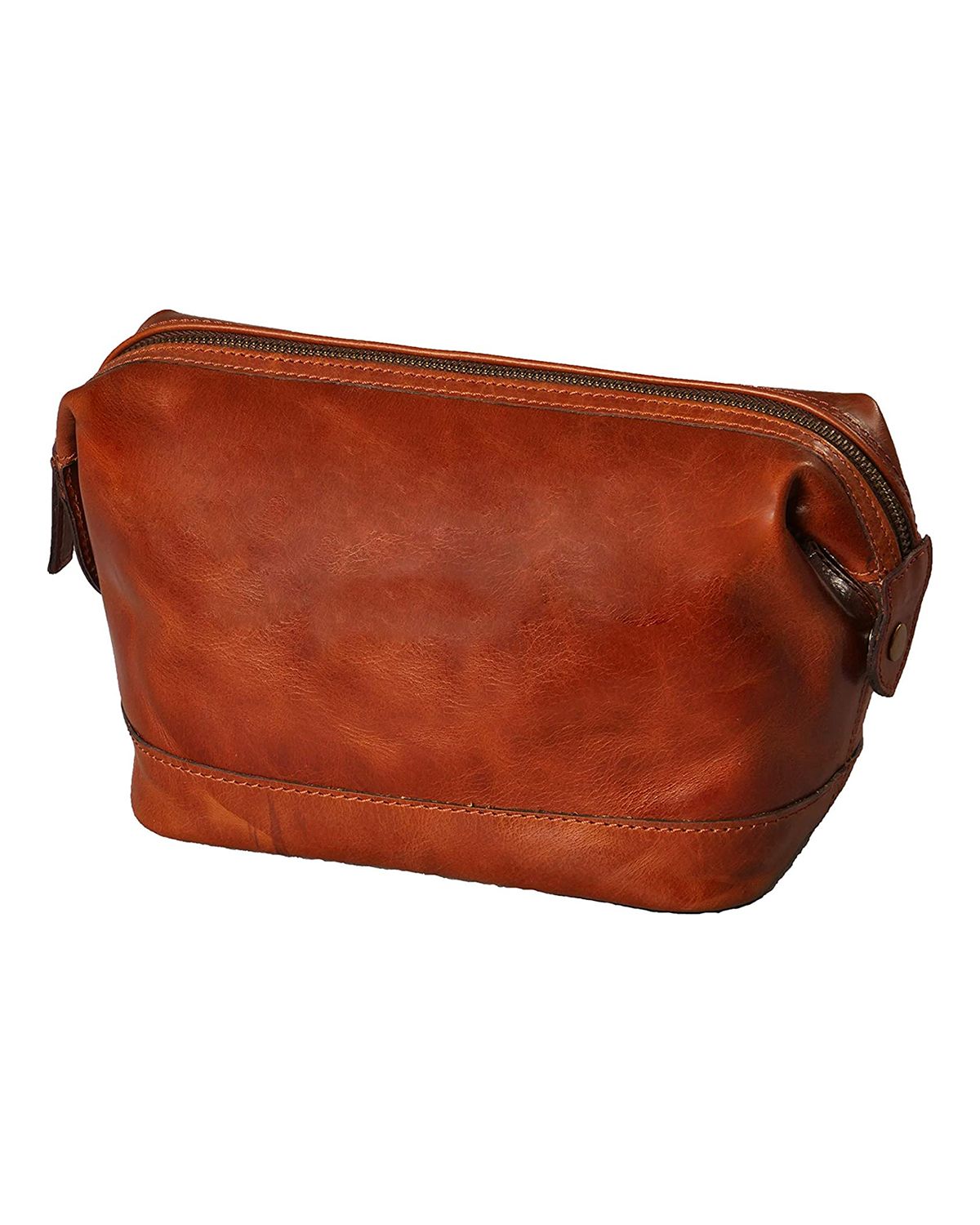 Real Leather Men's Toiletry Case Bag by SCIN