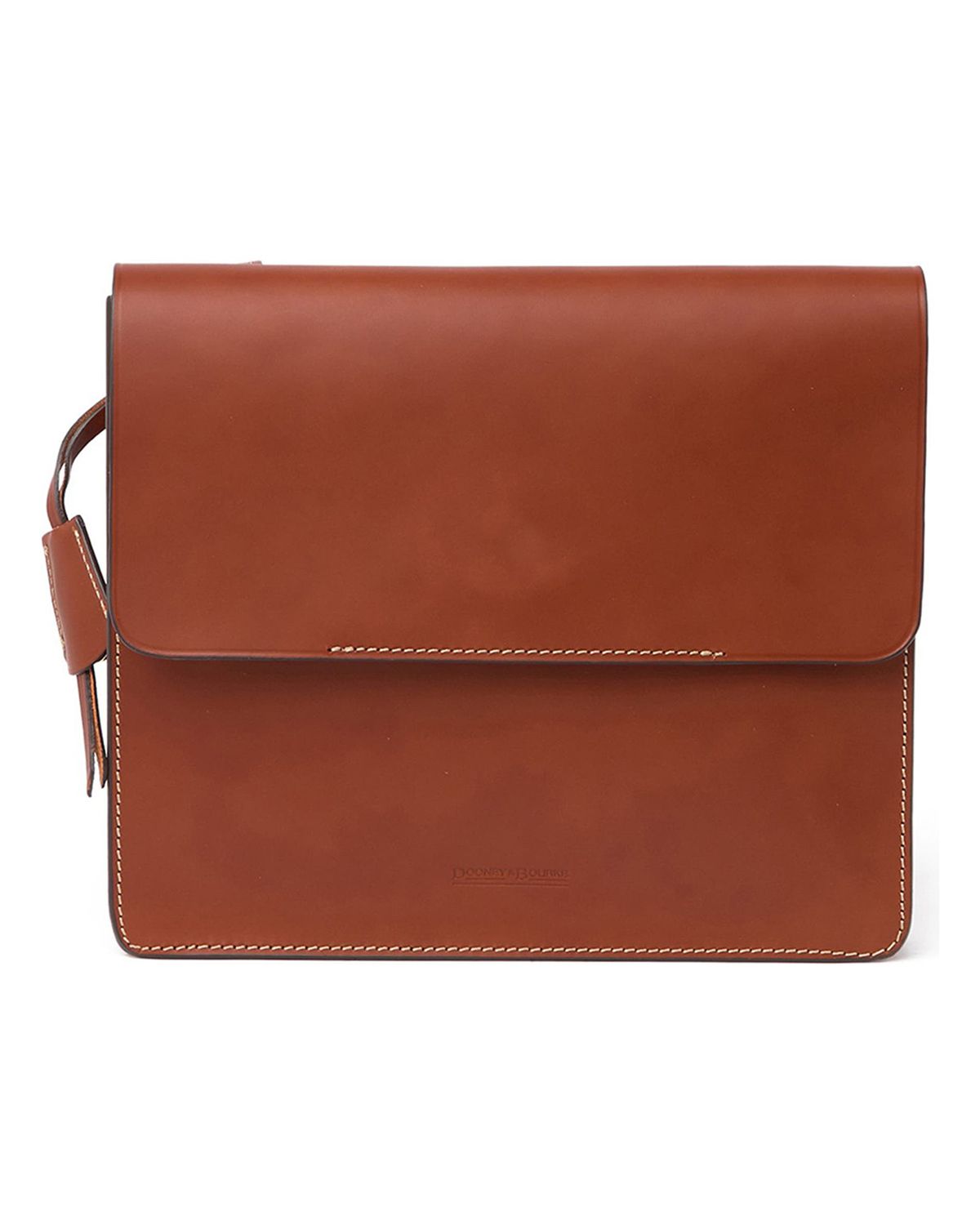 Women Foldover Flap With Magnetic Closure Real Leather Crossbody Bag