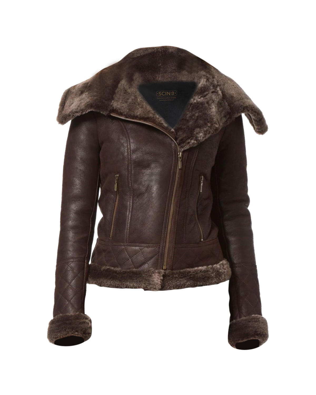 Zoya Biker Leather Jacket