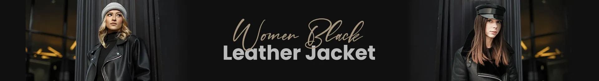 Shop Black Leather Jackets For Women