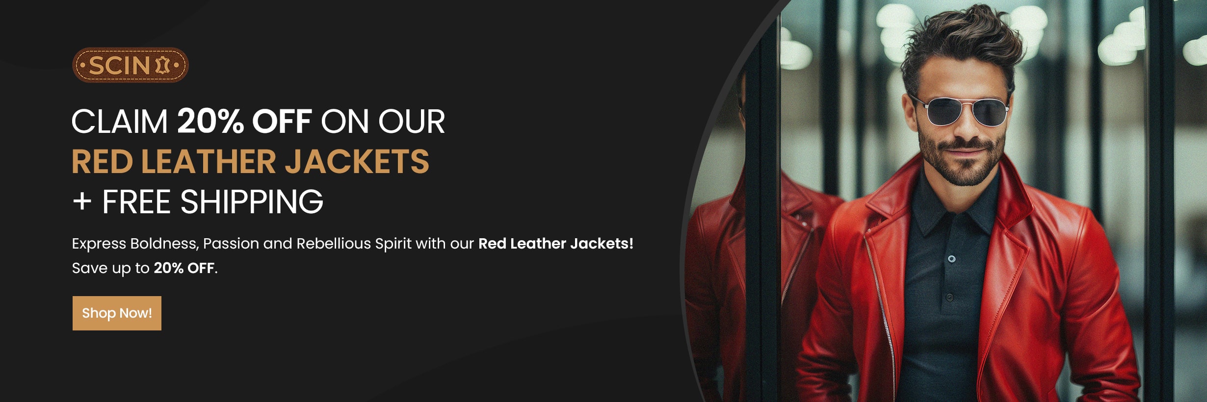 how to style red leather jacket