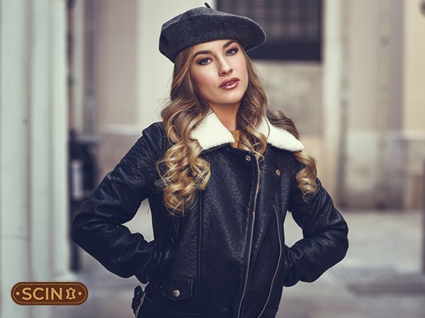 Different kinds fashion of leather jackets