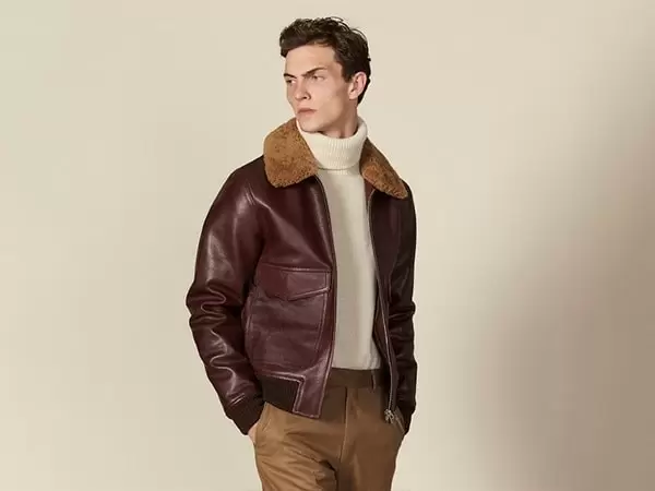 aviator-leather-jacket-with-sweater-and-chinos