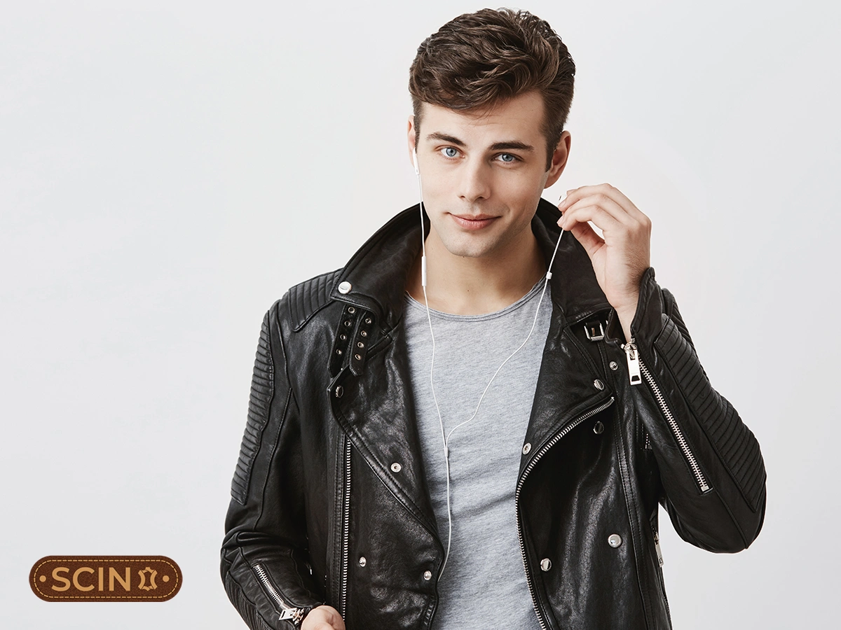 Balmain Leather Biker Jacket – $11,000