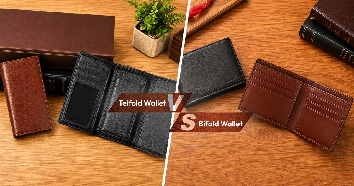 Bifold vs Trifold Wallets: What to Choose?