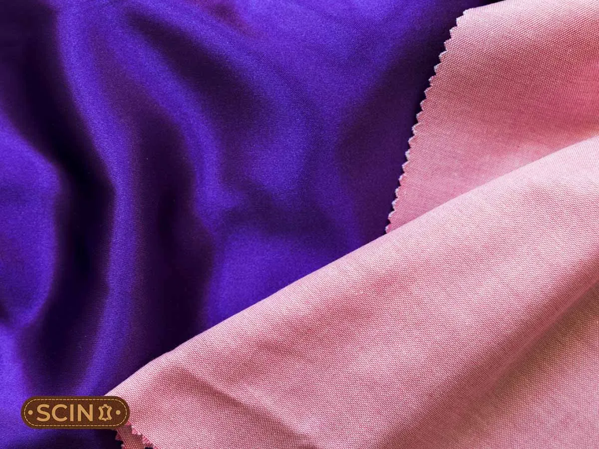 cotton viscose satin and wool Types of leather jacket linings - Part 2