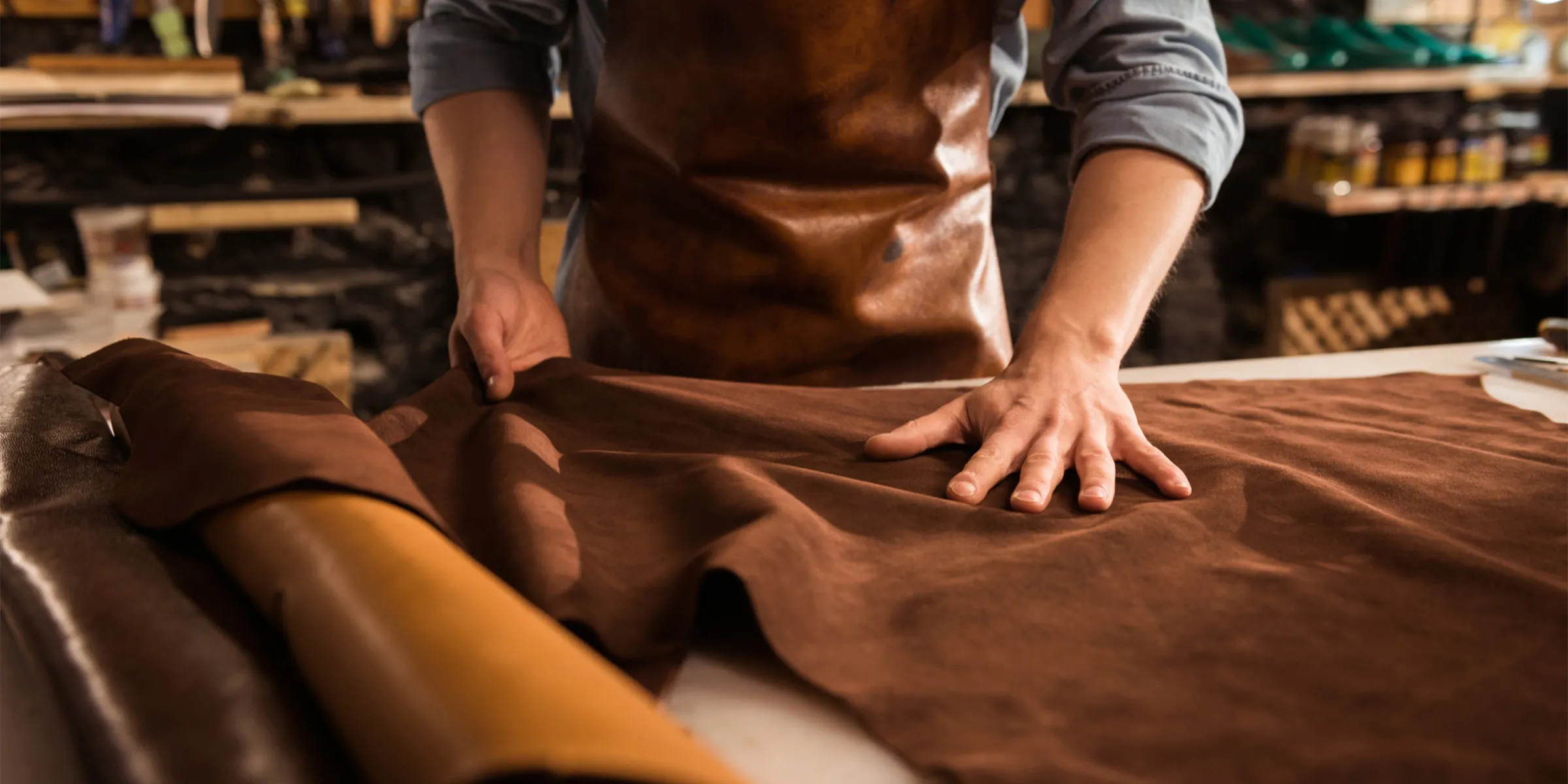 Different types of leather Different types of leather