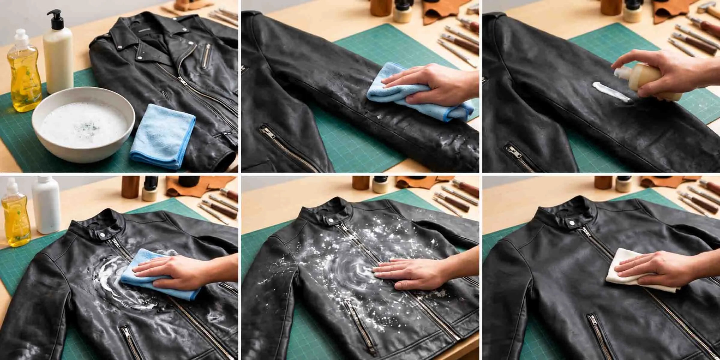 Fix a Sticky Leather Jacket