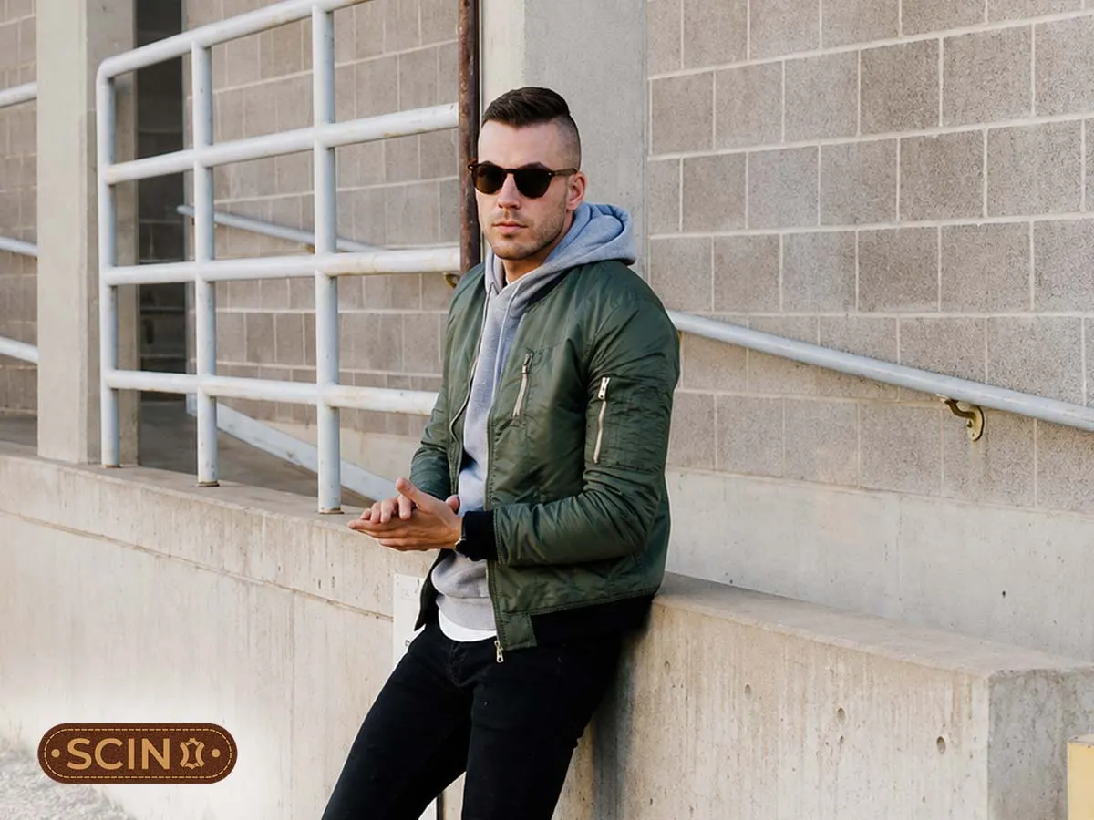 Green Jacket Combinations with Hoodies and Sweaters Green Jacket Combinations with Hoodies and Sweaters