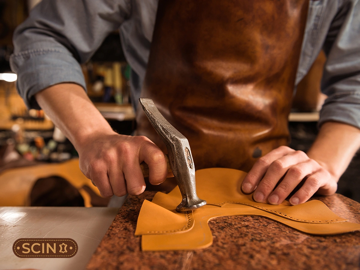 Alexander McQueen Shearling-Lined Leather Biker Jacket