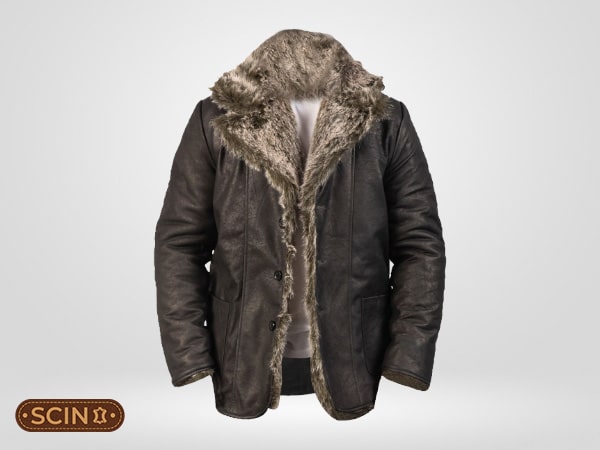 Mario Furlong Leather Coat