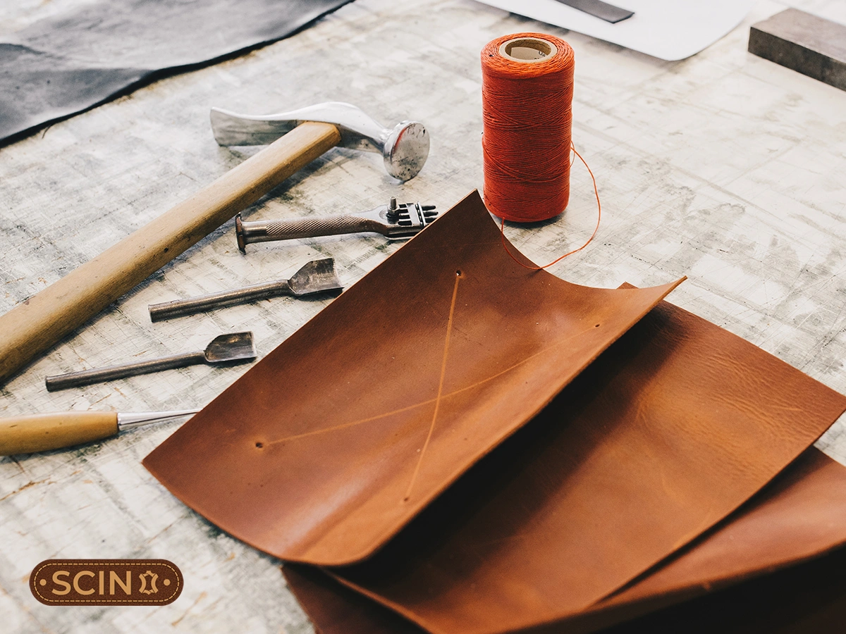 Semi-Aniline Leather