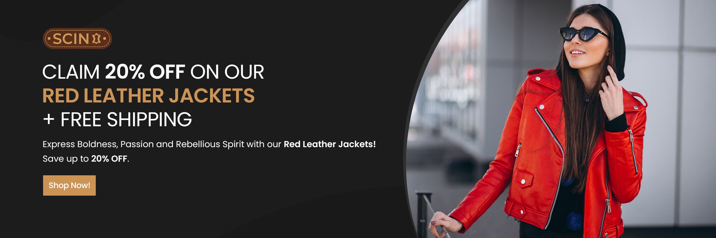 how to style red leather jacket