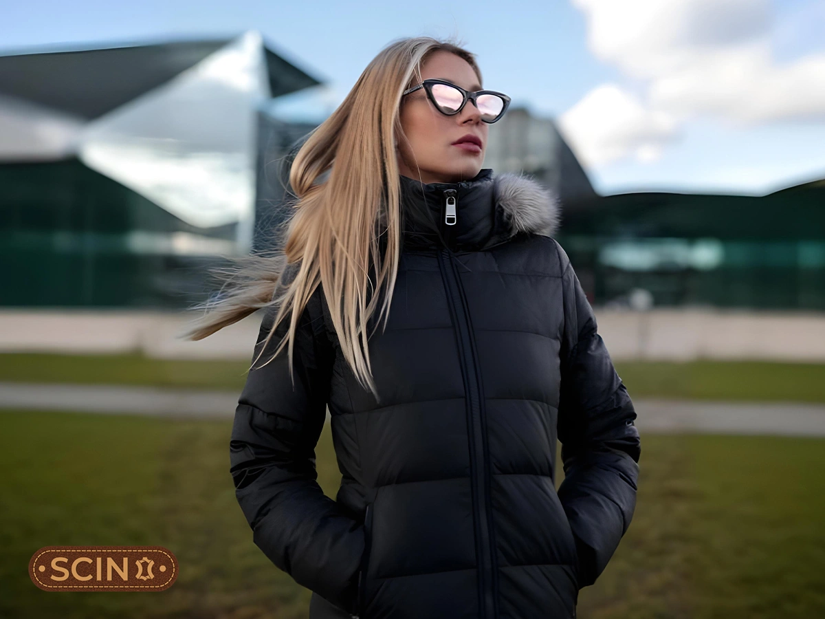 Leather Puffer Jackets