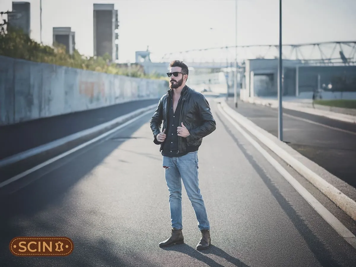 What to Wear with Brown Leather Jacket for Men?