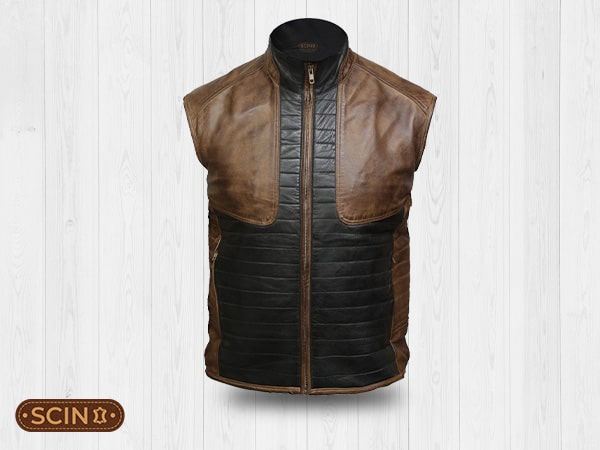 Austin Leather Vest