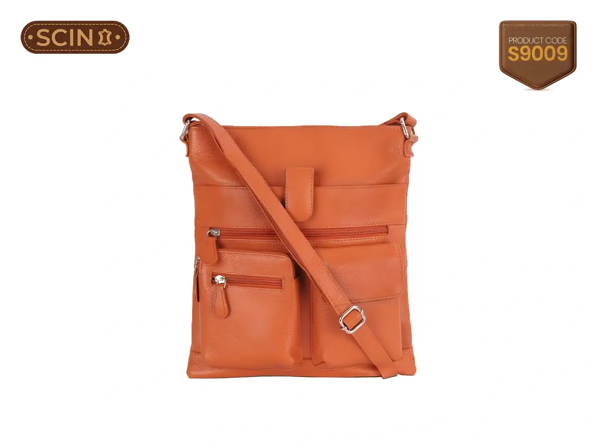 Women’s Two Front Pockets Crossbody Bag